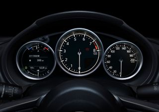 2024 Mazda MX-5 dashboard dials