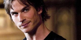 Damon Salvatore smirks Ian Somerhalder The Vampire Diaries The CW