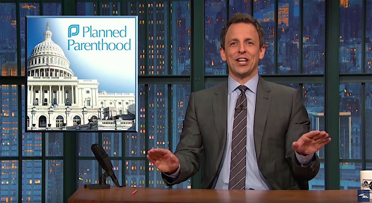 Seth Meyers takes a closer look at the Planned Parenthood indictments