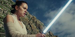 Rey in The Last Jedi