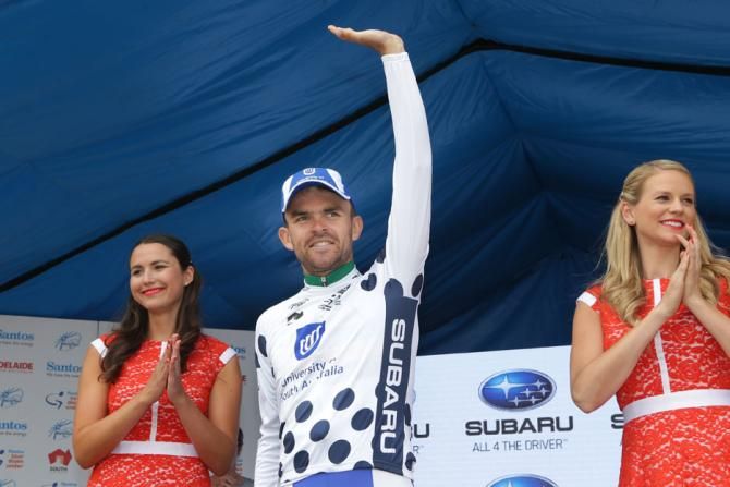 Jack Bobridge (UniSA) sealed the KOM jersey today