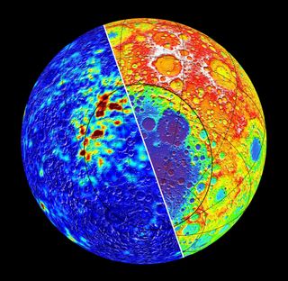 moon magnetic hotspots asteroid impact