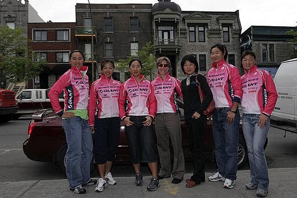 The Giant Pro Cycling team