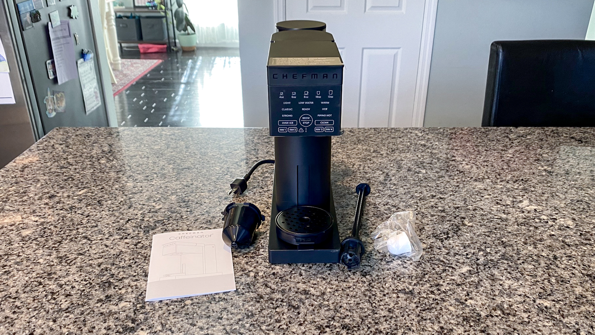 Chefman Caffeinator on countertop