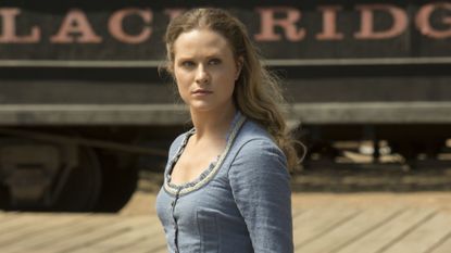 Evan Rachel Wood in Westworld