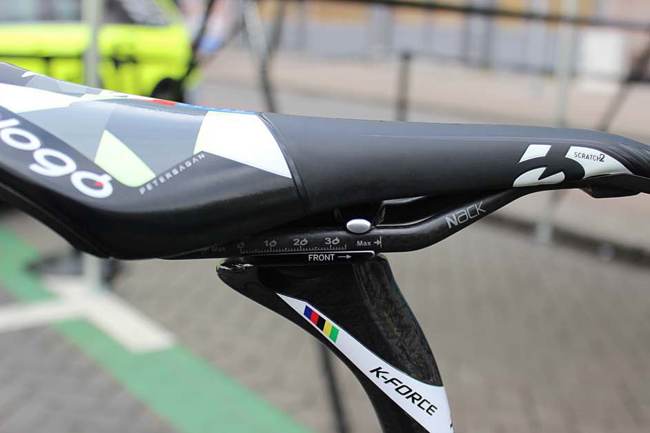 Prologo Scratch 2 on World champion Peter Sagan's Specialized S-Works Tarmac