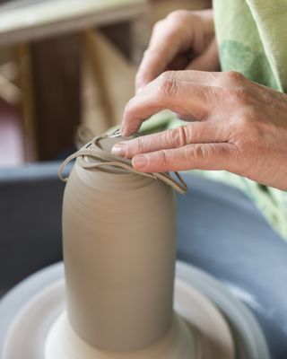 potter at potters wheel