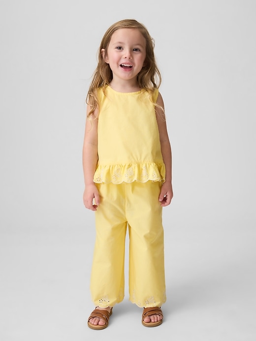 Baby &amp;amp; Toddler Eyelet Ruffle Outfit Set