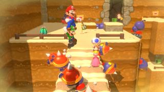 Super Mario 3D World Pick Teammates Up