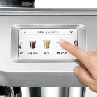 digital touch screen coffee machine