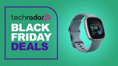 Fitbit Versa 4 on Black Friday deals banner