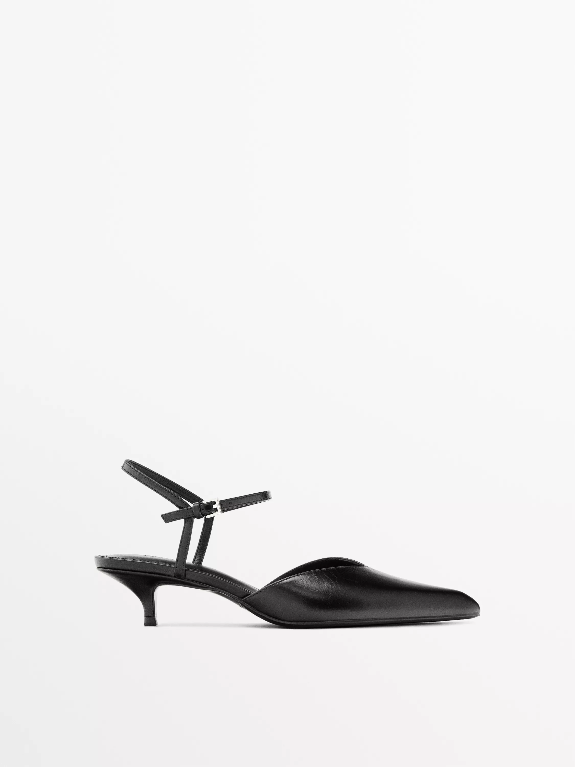 High-Heel Slingback Shoes