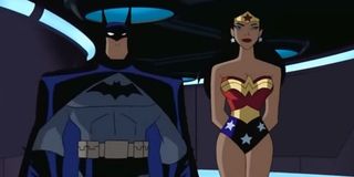 Batman and Wonder Woman Kevin Conroy and Susan Eisenberg Justice League Cartoon Network