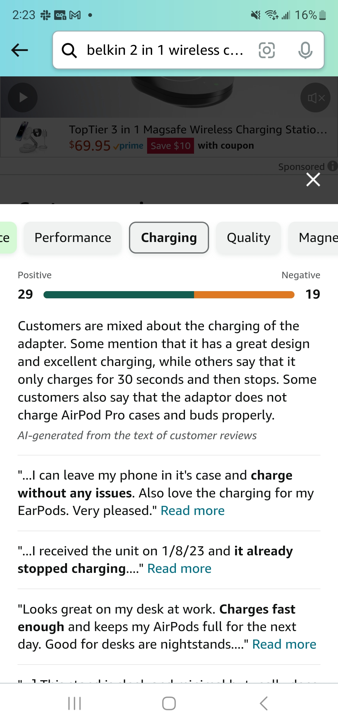 Amazon AI review summarizer