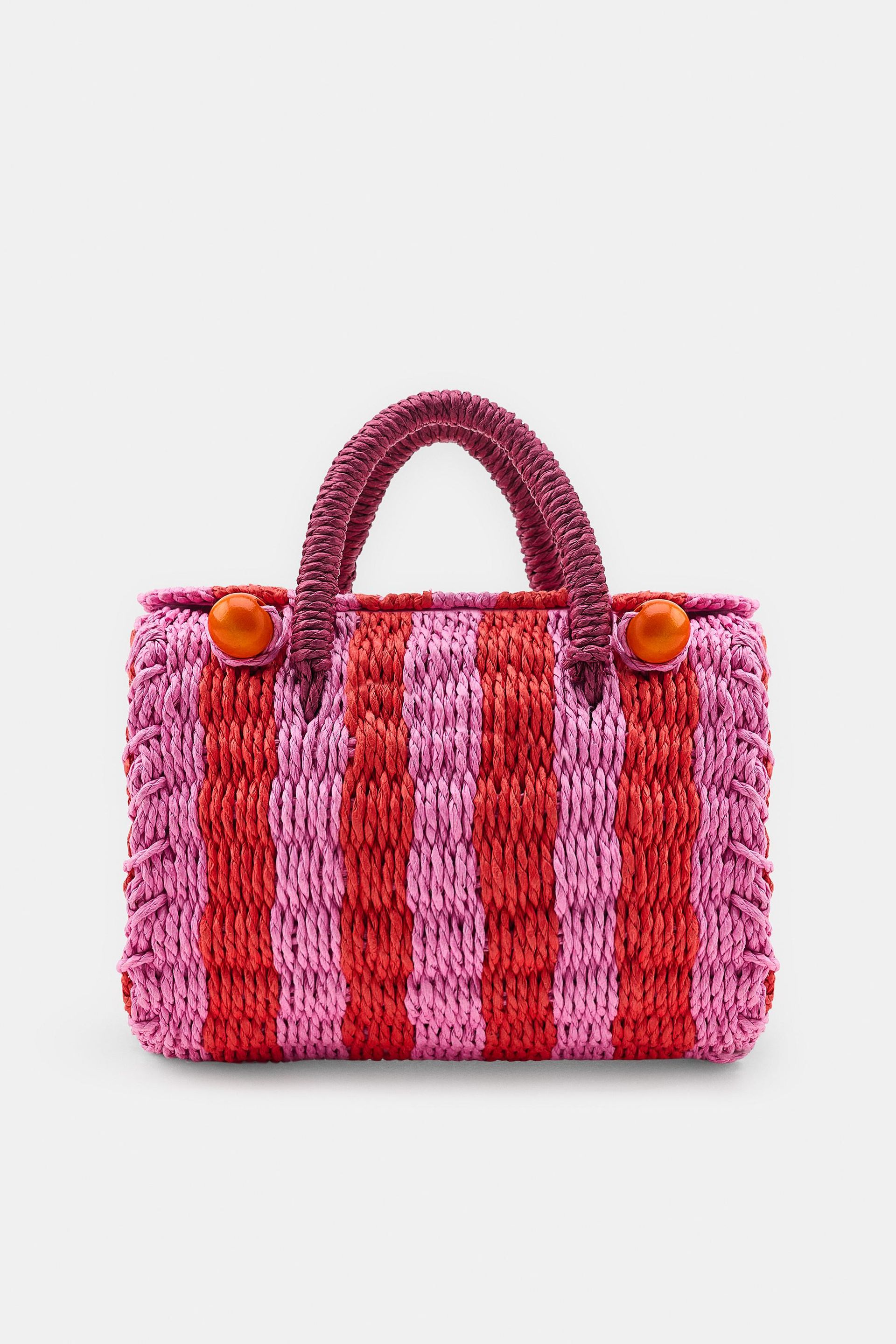Striped Trunk Bag