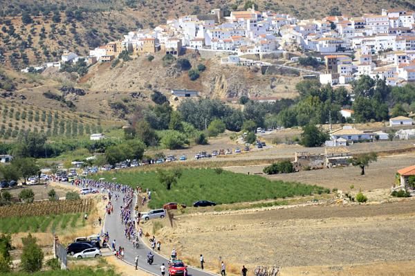 The second stage of the Tour of Spain.