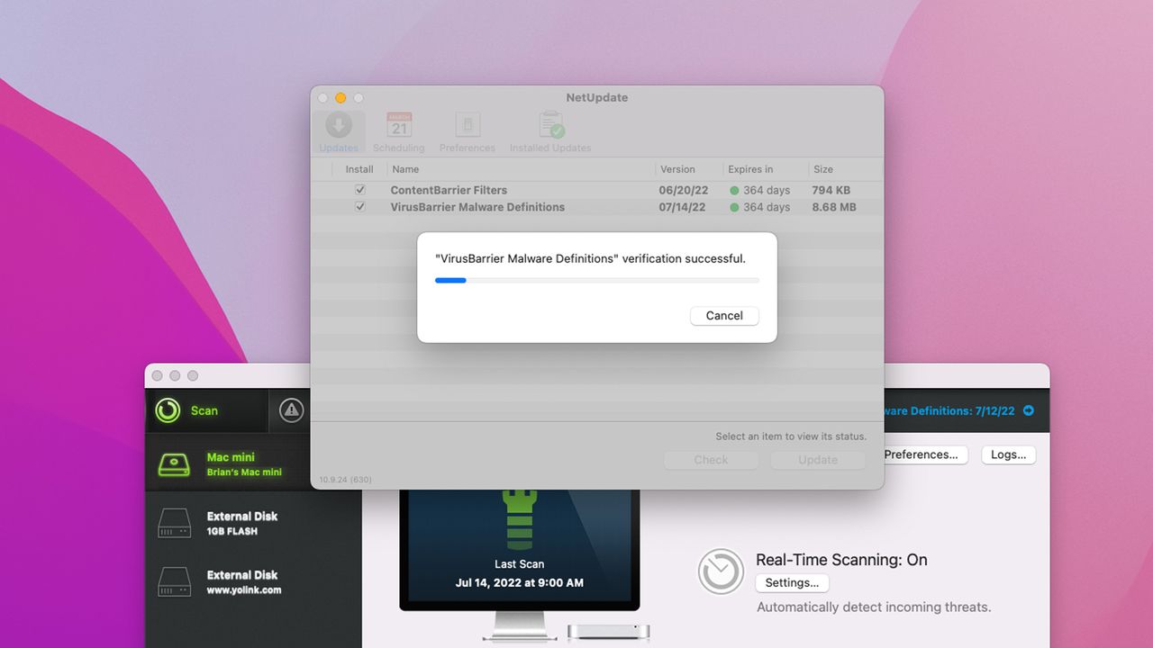 Intego Premium Bundle X9 screen shot