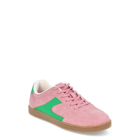Borderless women's lace sneakers, available width
