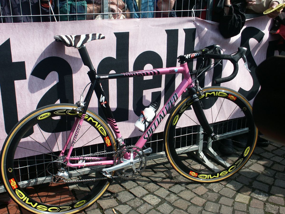Mario Cipollini's bike in 2002