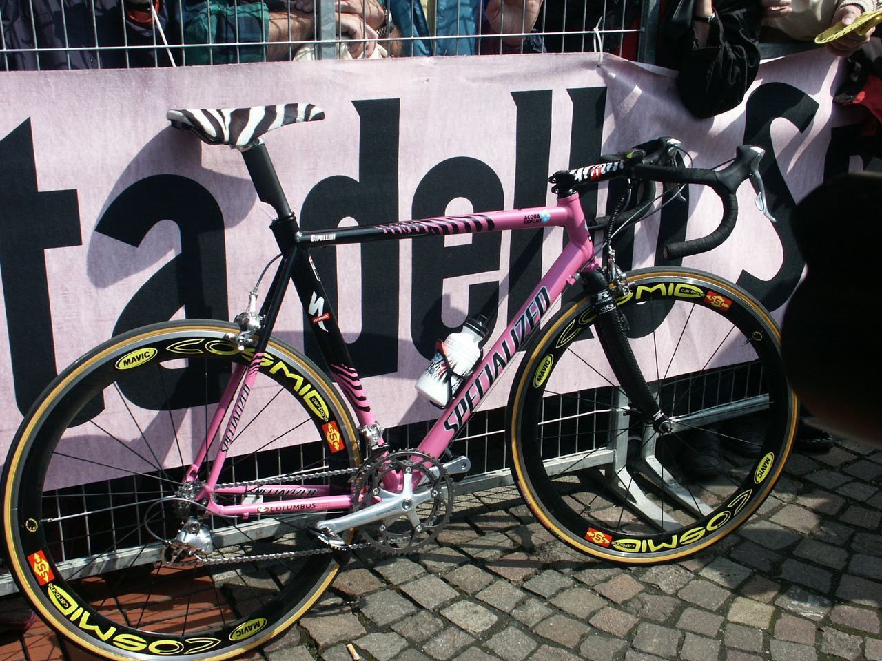 Mario Cipollini's bike in 2002