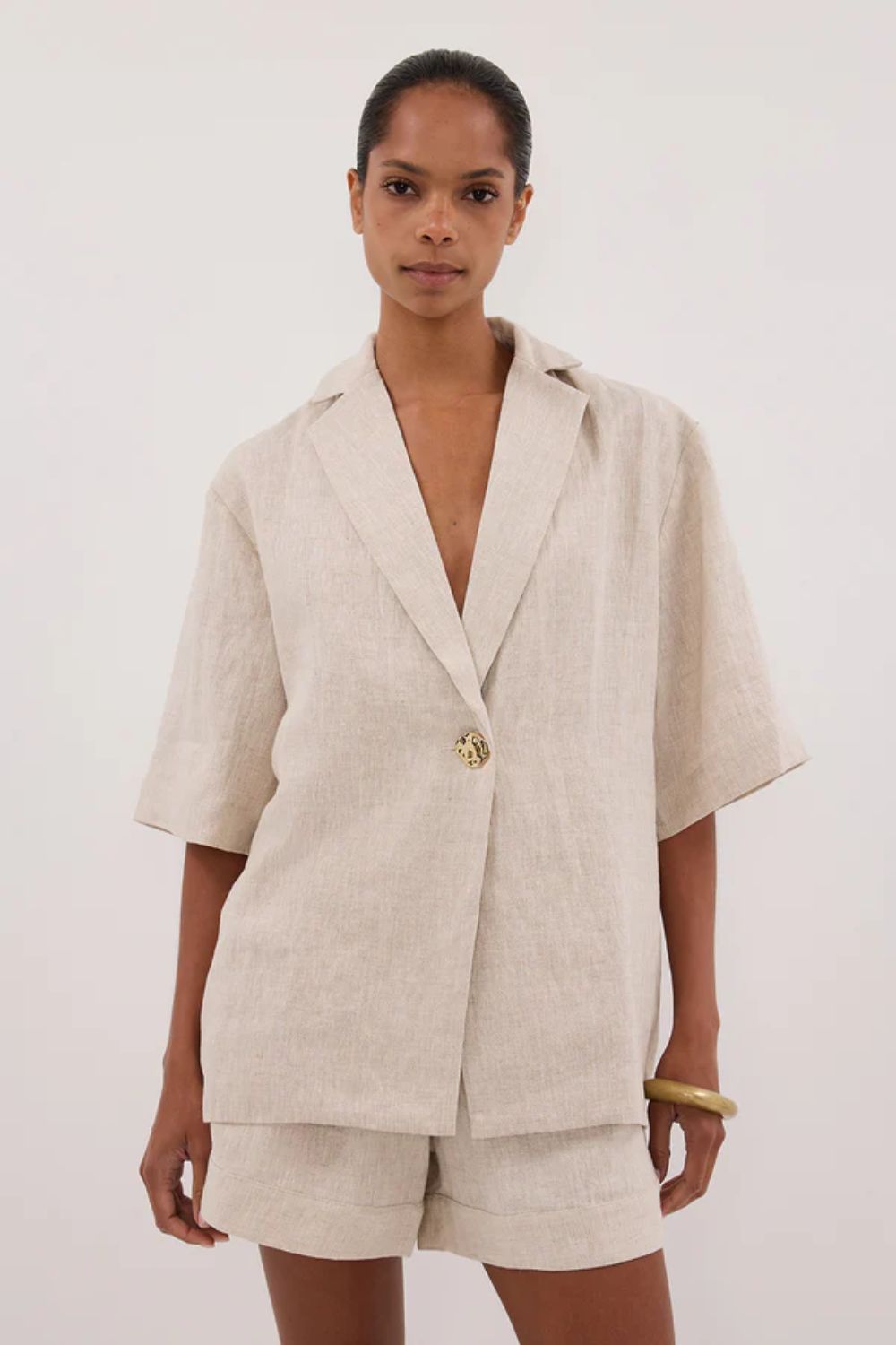 Dissh, Nala Natural Linen Resort Shirt