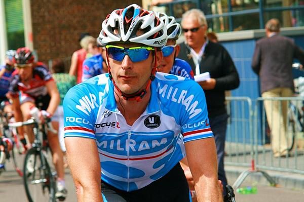Servais Knaven (Milram) after the finish