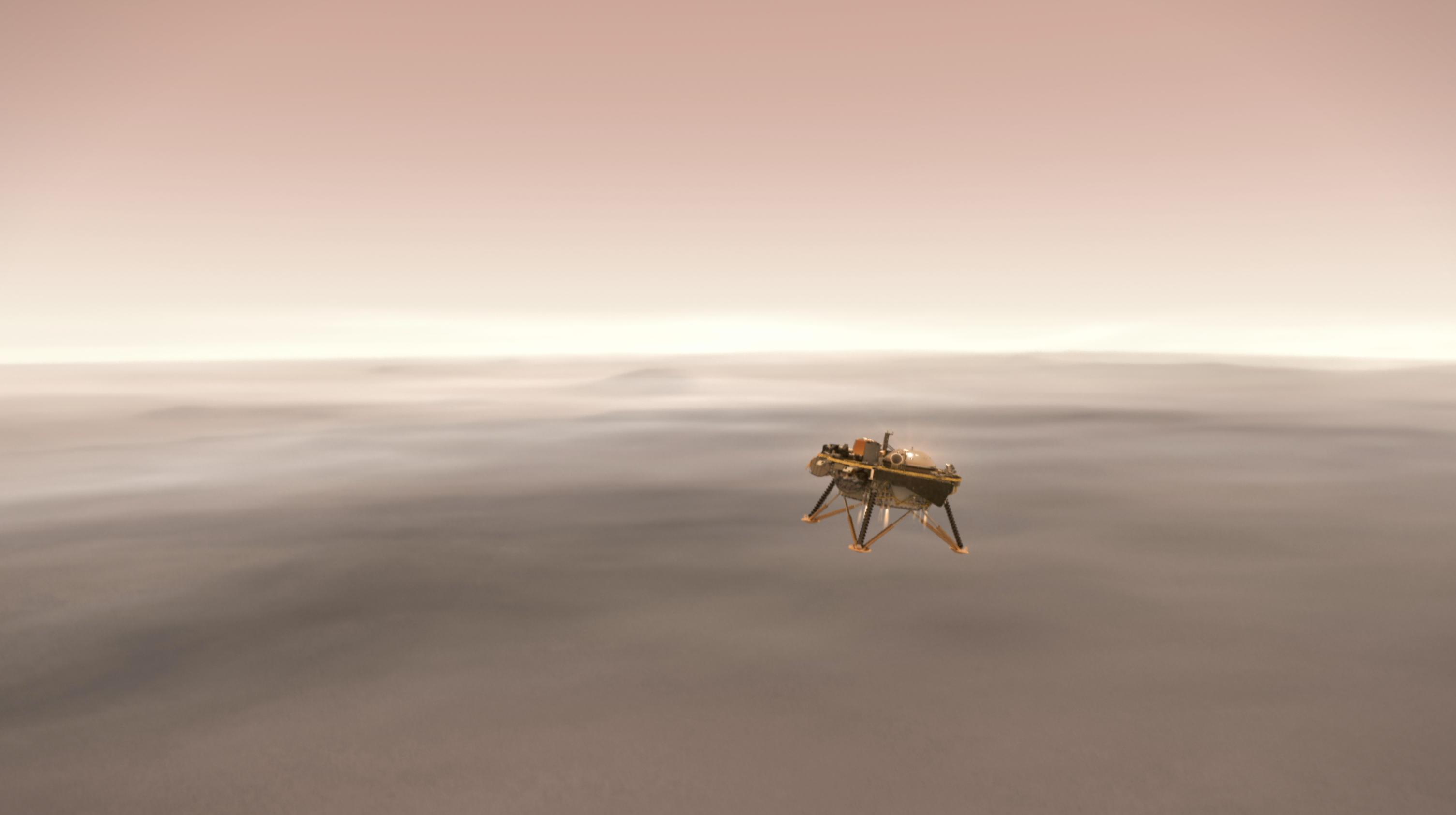 InSight lander art