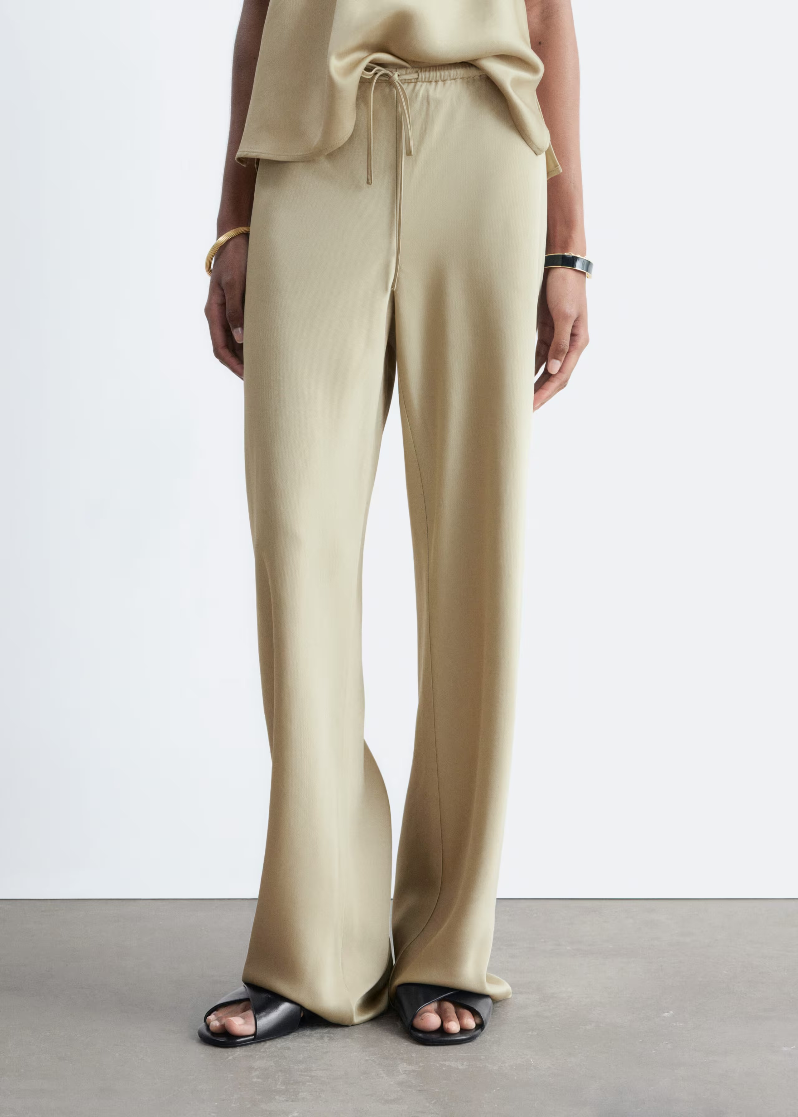 &amp;amp; Other Stories, Satin Pull-On Trouser