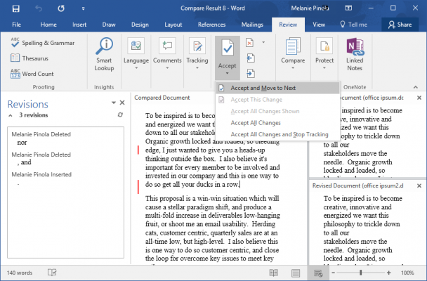 How to Compare and Combine Two Documents in Word | Laptop Mag