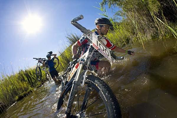 This stream crossing helps cool things off a bit.