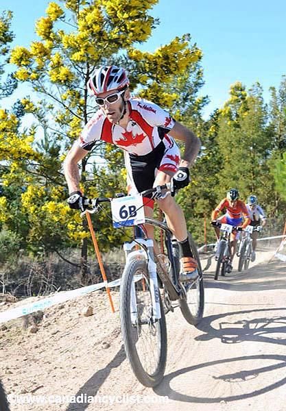 Geoff Kabush moved Canada from 12th to third.