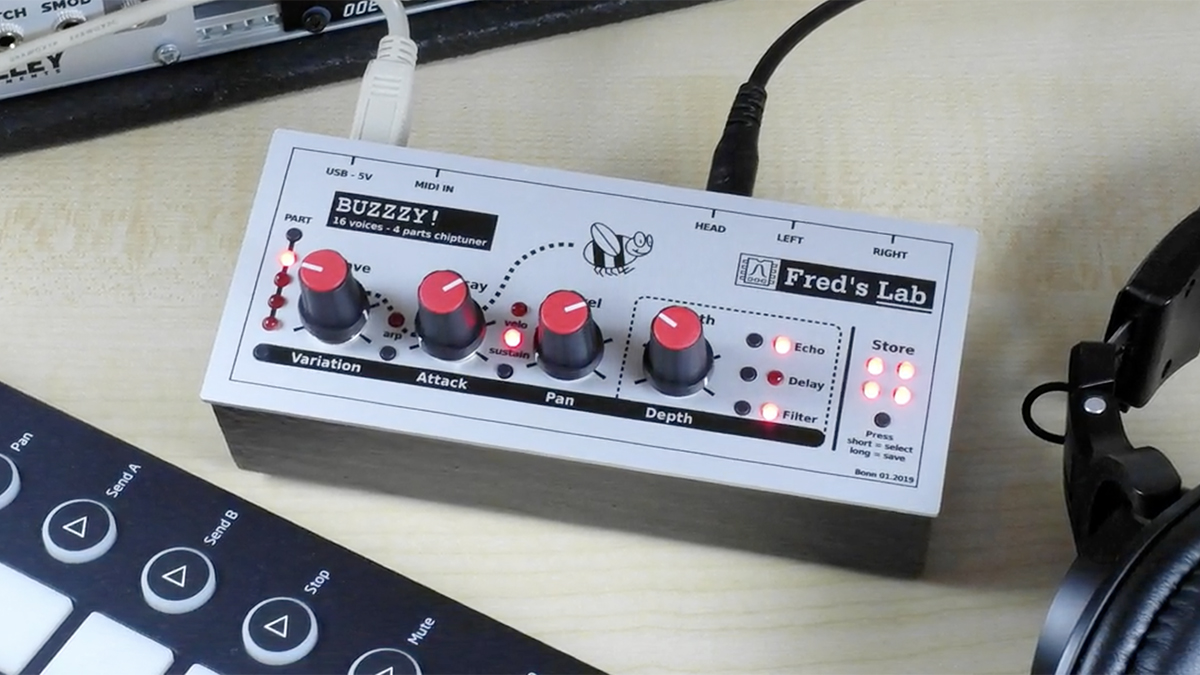 Buzzzy! is an affordable 16-voice polysynth and needs your Buzzzy! is an affordable 16-voice polysynth and needs your
