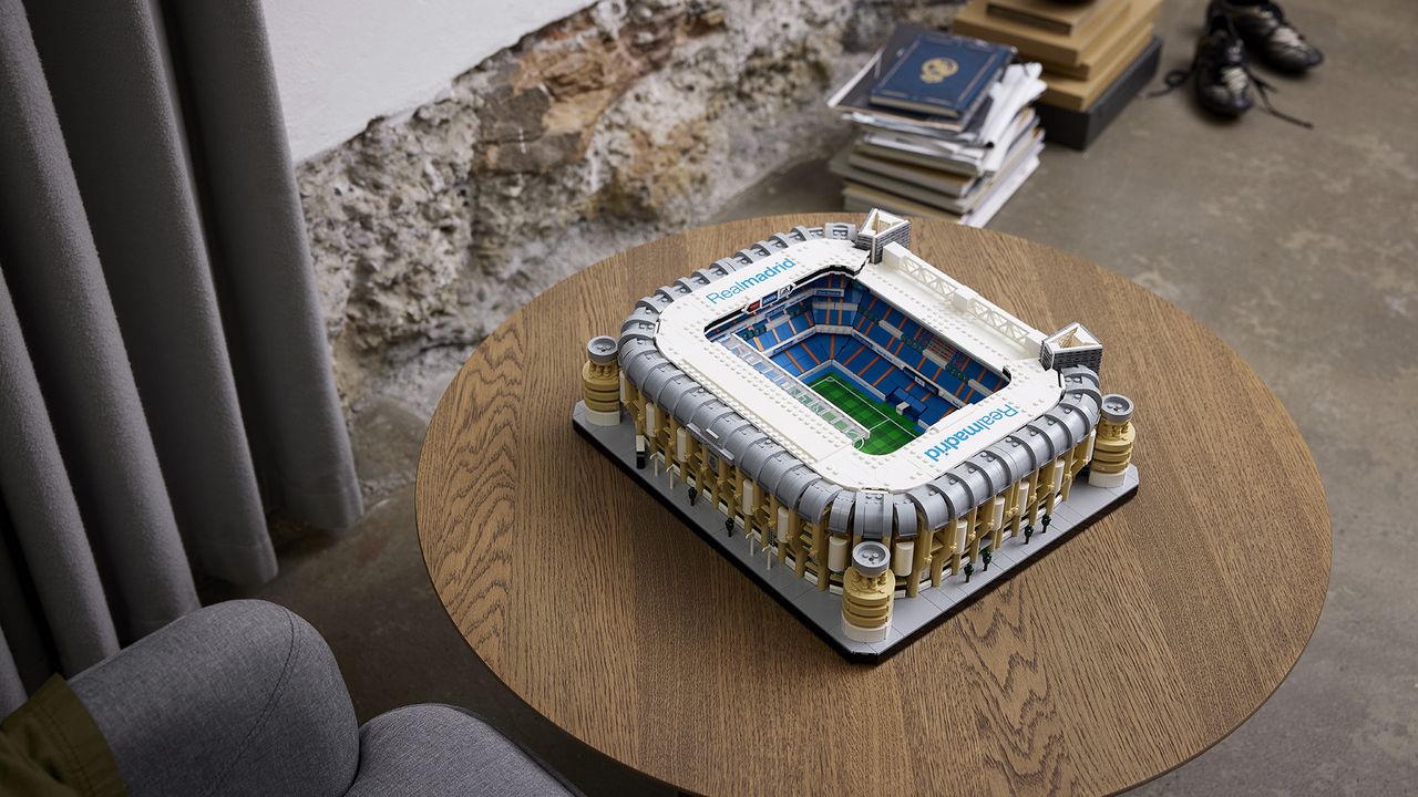 Lego Santiago Bernabeu Real Madrid FC stadium