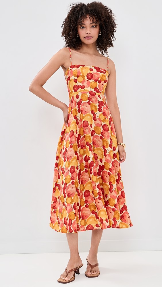 Reformation Monette Linen Dress