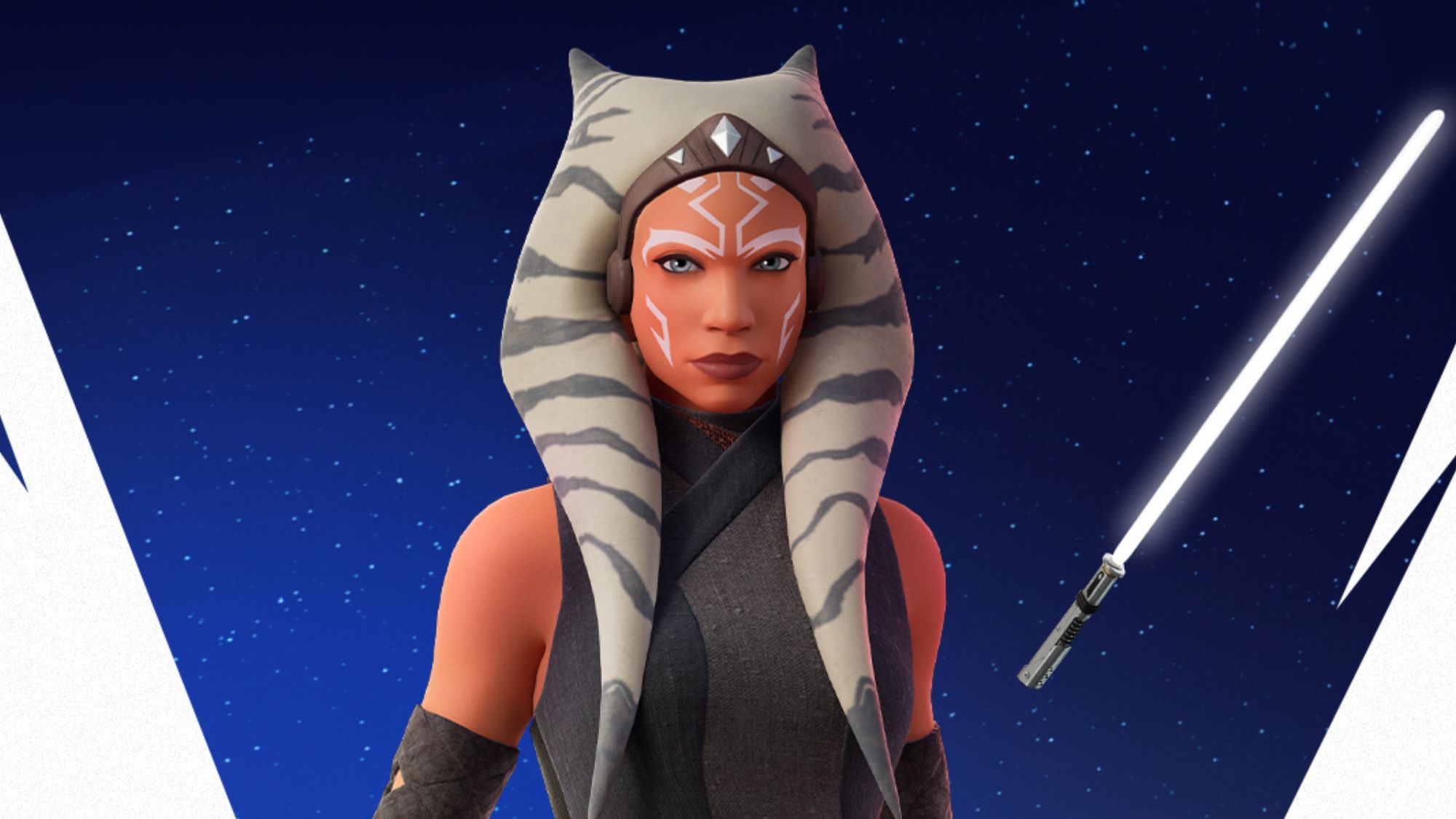 Ahsoka Tano de Star Wars dans Fortnite