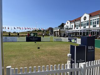 Amateur Championship first tee