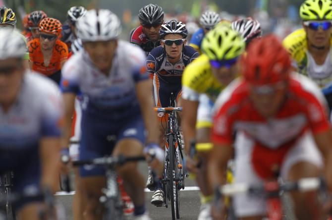 The peloton on stage 3