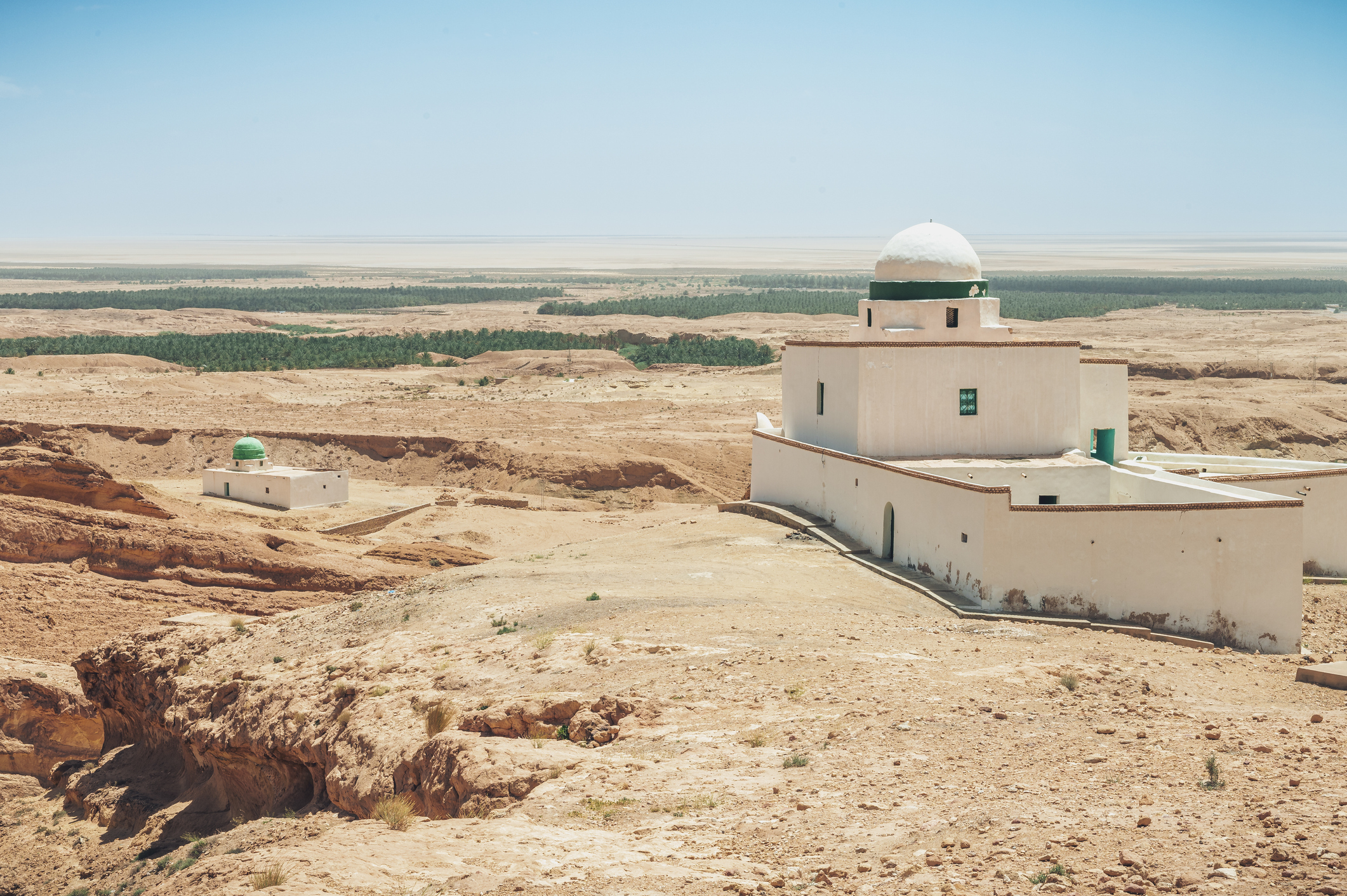 The Sidi Bouhlel canyon in Tozeur, Tunisia