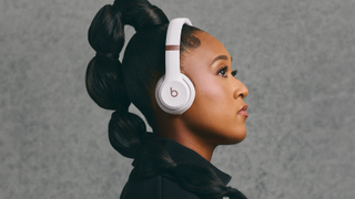 Naomi Osaka wearing Beats Solo 4