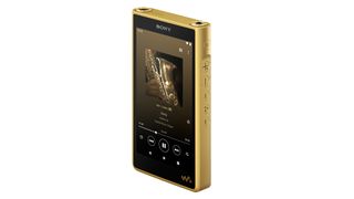 the gold plated sony walkman mp3 player