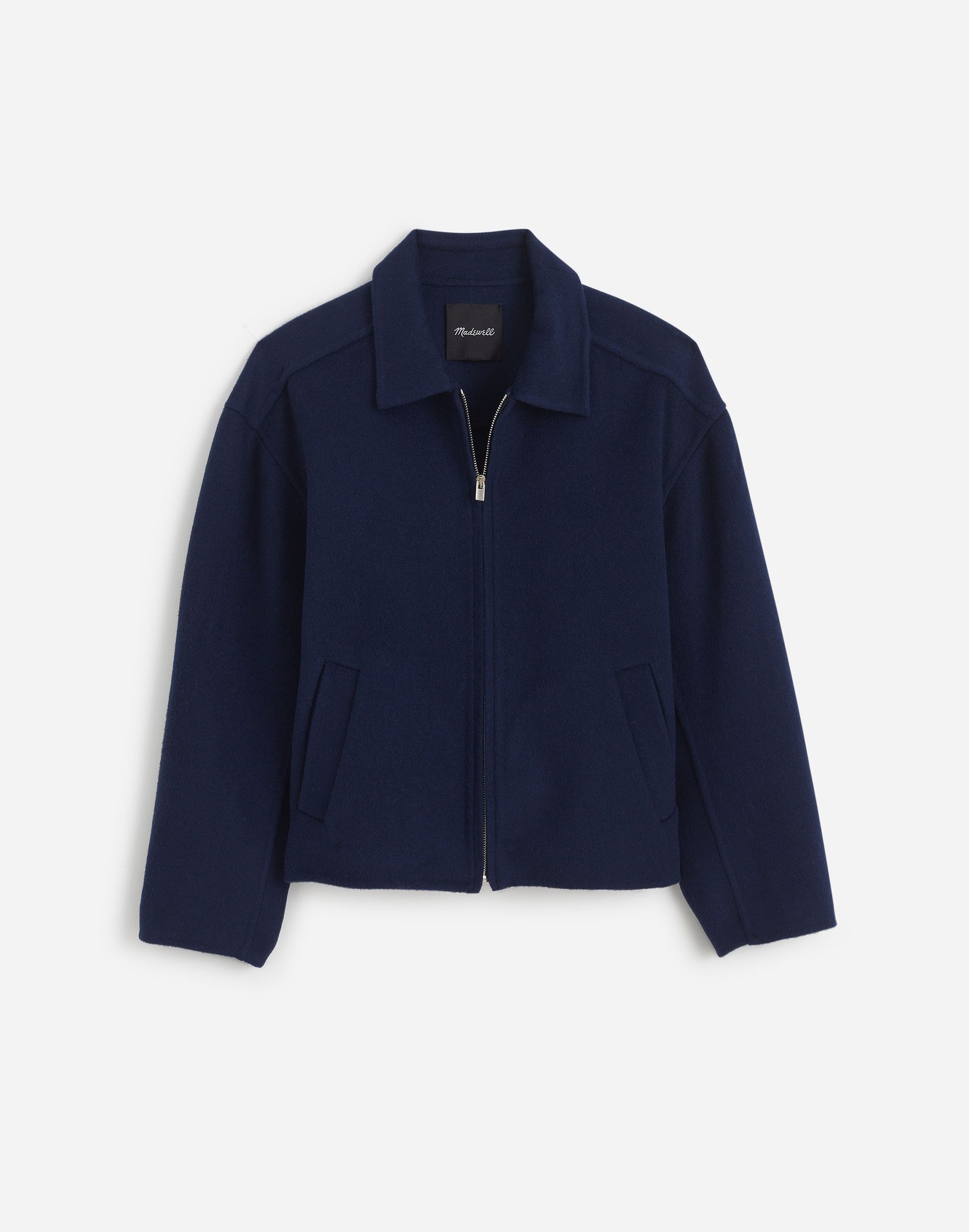 Double-Faced Rounded-Sleeve Jacket