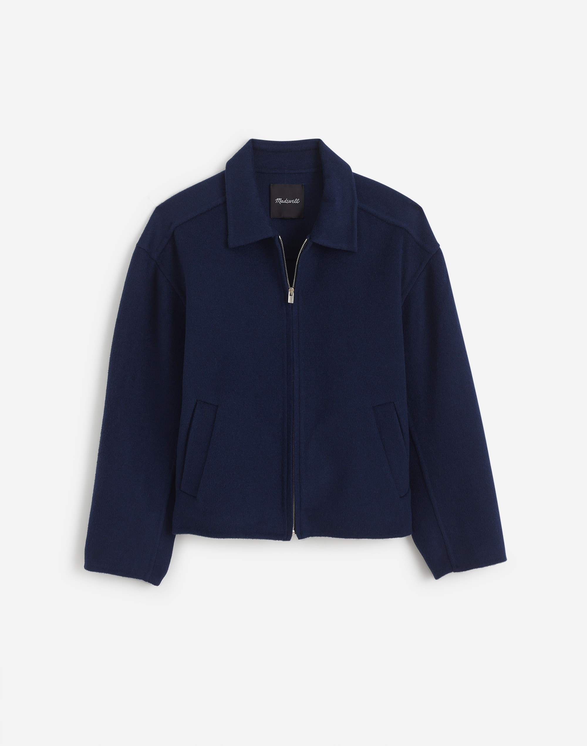 Double-Faced Rounded-Sleeve Jacket