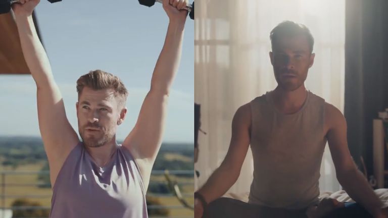 Skinny Chris Hemsworth Centr ad
