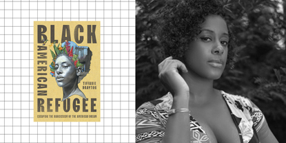 cover of black american refugee by tiffanie drayton