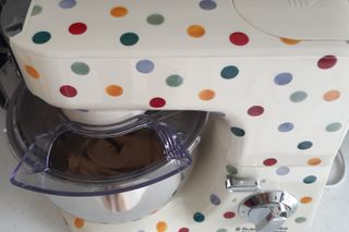 Russell Hobbs stand mixer with splash guard