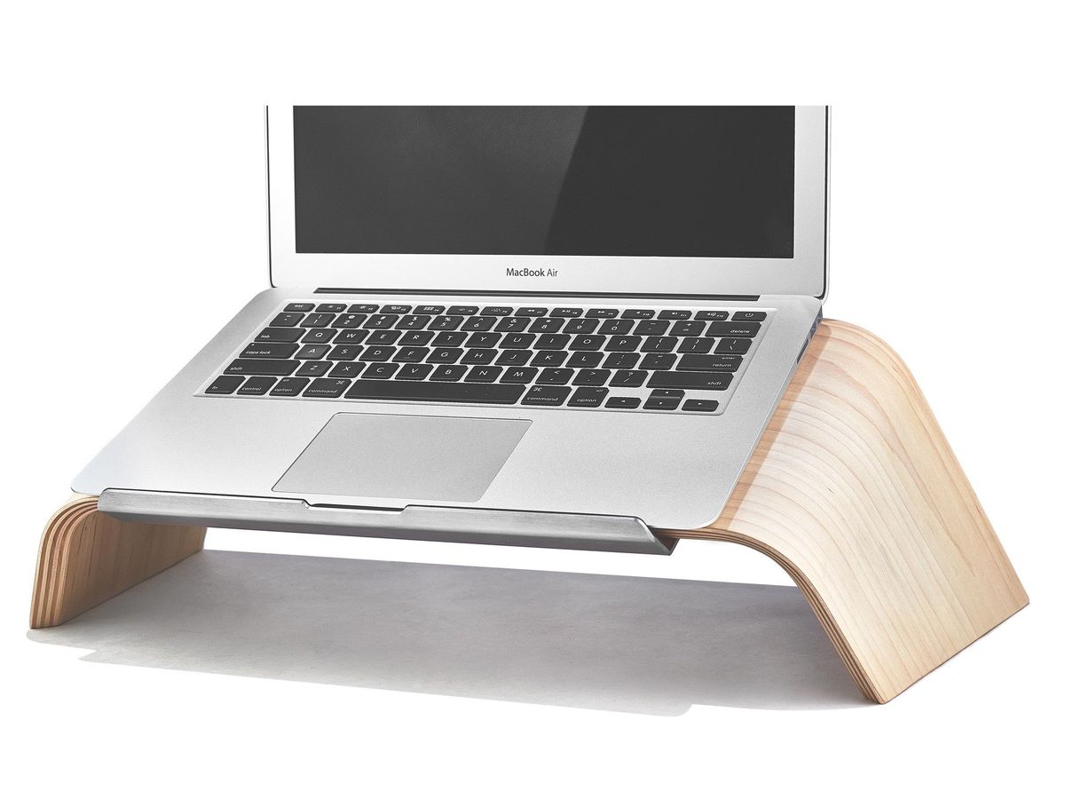 Grovemade introduces a wooden laptop stand to bring order to your desk ...