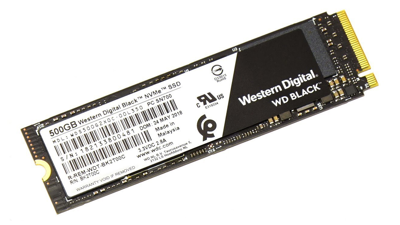 WD Black NVMe SSD (2018)