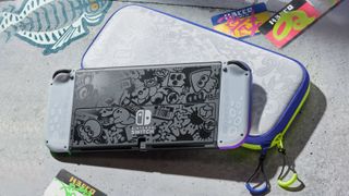 Splatoon 3 Carrying Case And Nintendo Switch Oled