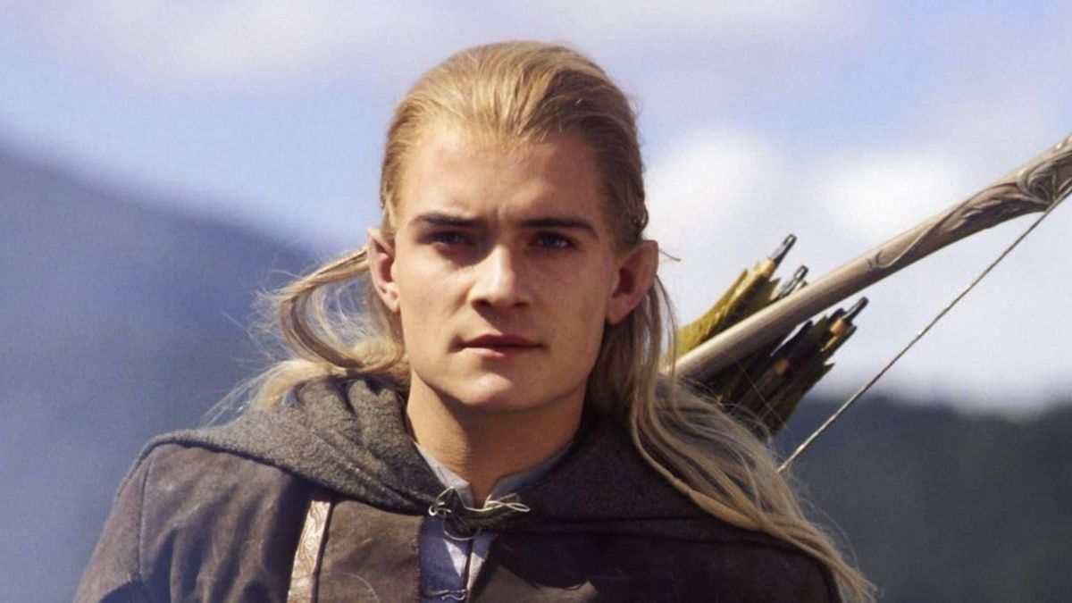 Orlando Bloom as Legolas in The Fellowship of the Ring