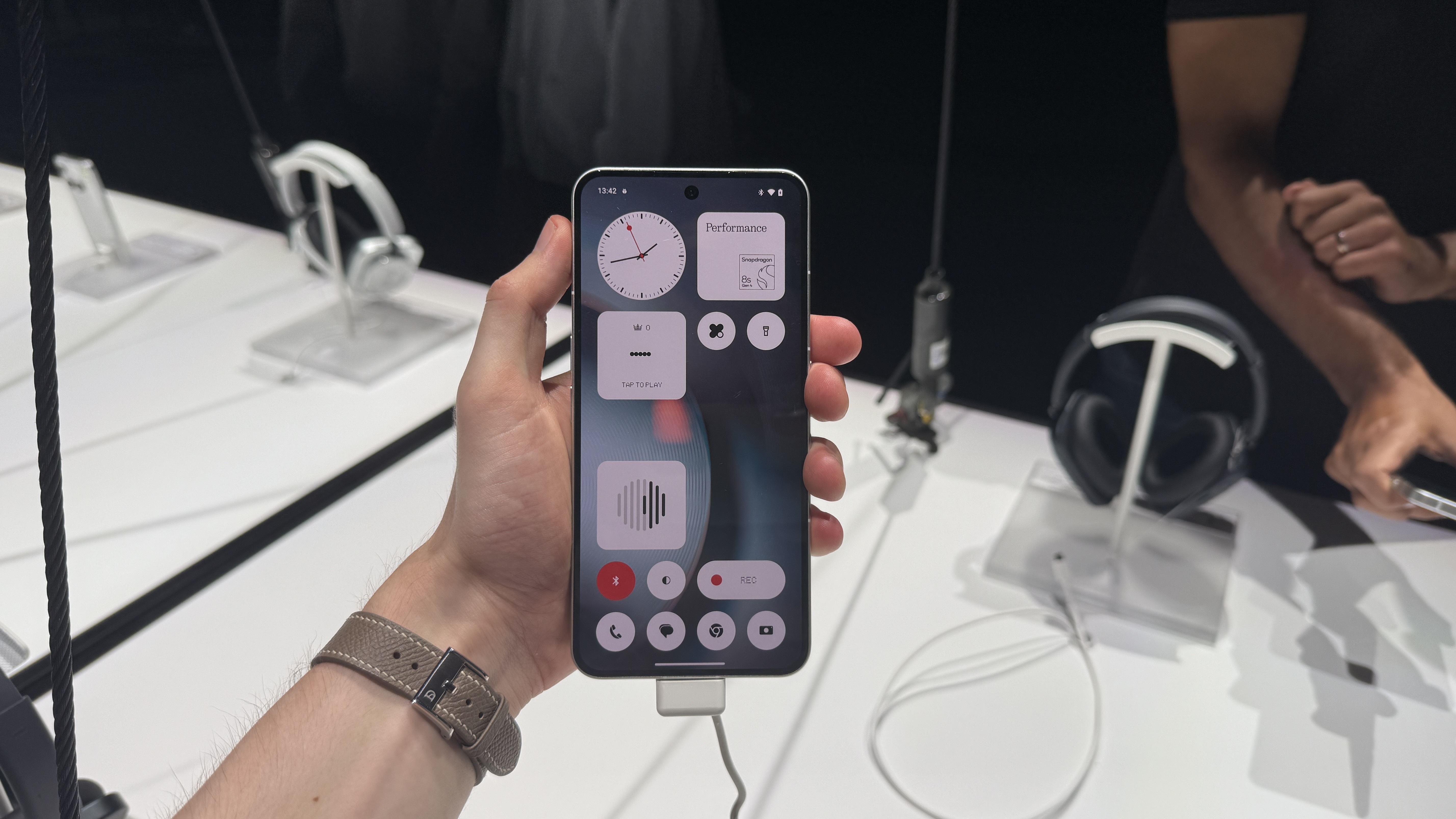The Nothing Phone 3 running Nothing OS 3.5